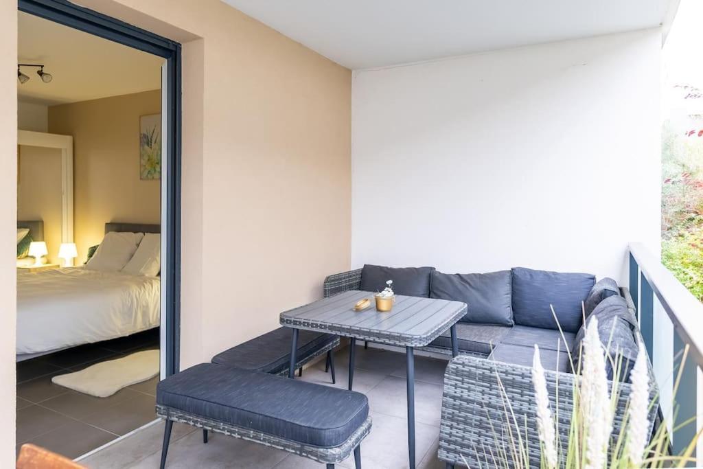 Le Barcelone, Beau T2, Clim, Terrasse,Centre Ville Montpellier Eksteriør billede