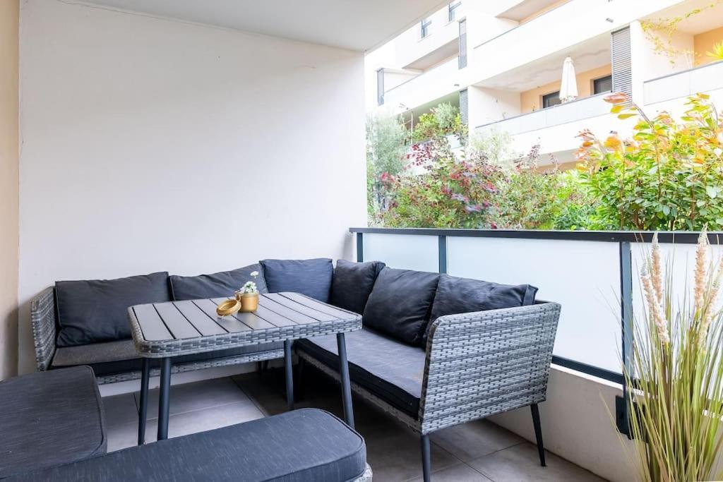 Le Barcelone, Beau T2, Clim, Terrasse,Centre Ville Montpellier Eksteriør billede